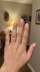 The cuticle seam looks clean
